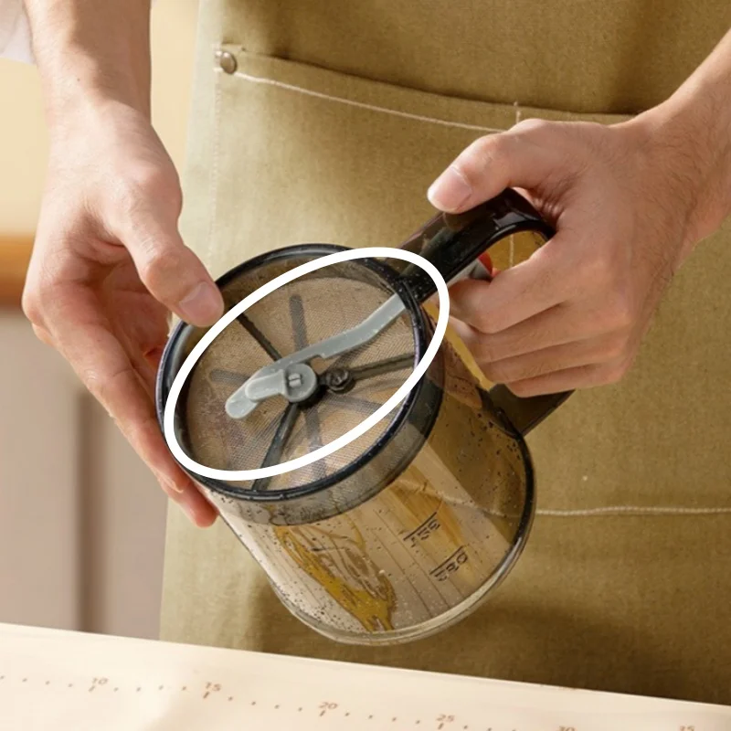 Peneira para Farinha Premium Cozinha Prática e Sem Sujidade