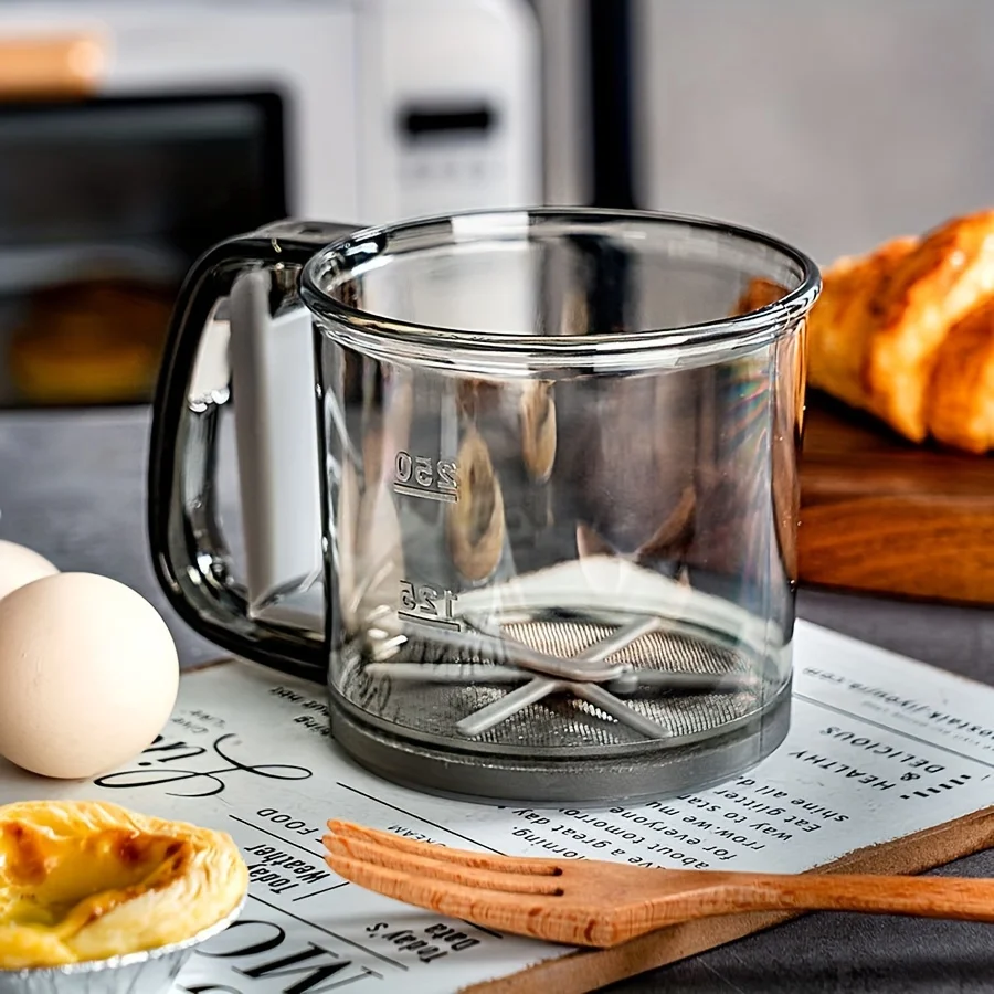Peneira para Farinha Premium Cozinha Prática e Sem Sujidade