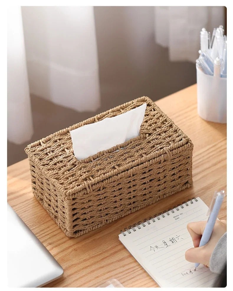 Caixa para Lenços em Rattan Natural Premium - Image 10