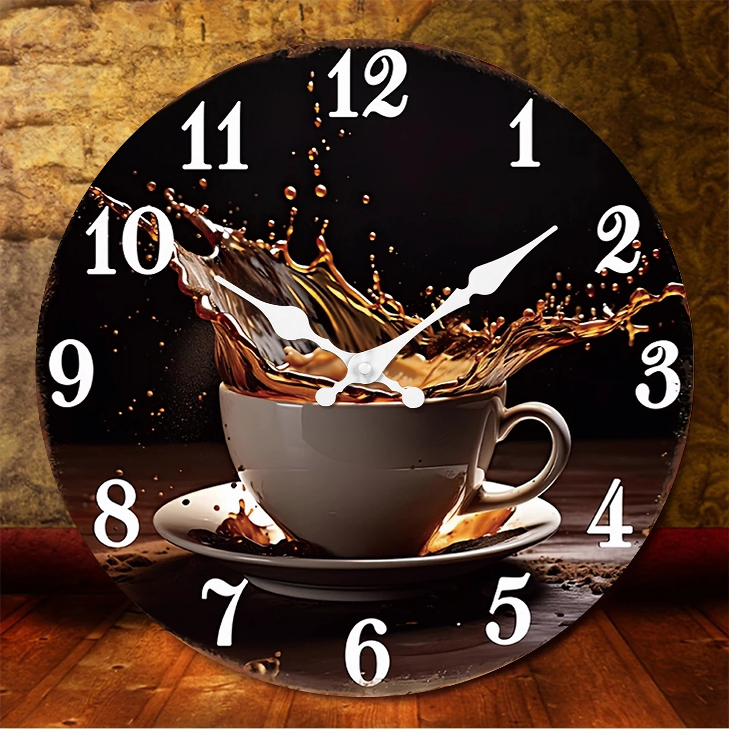 Relógio de Parede Café Vintage Premium