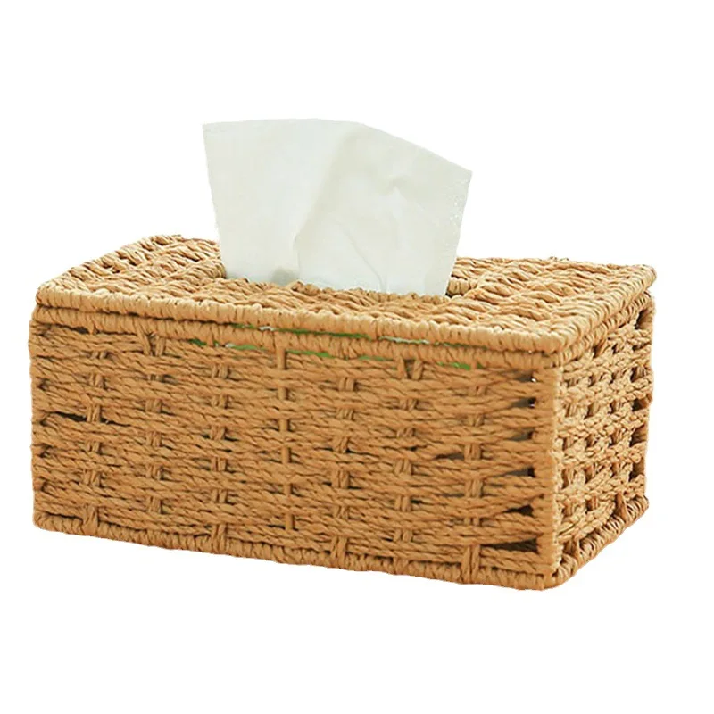 Caixa para Lenços em Rattan Natural Premium - Image 5