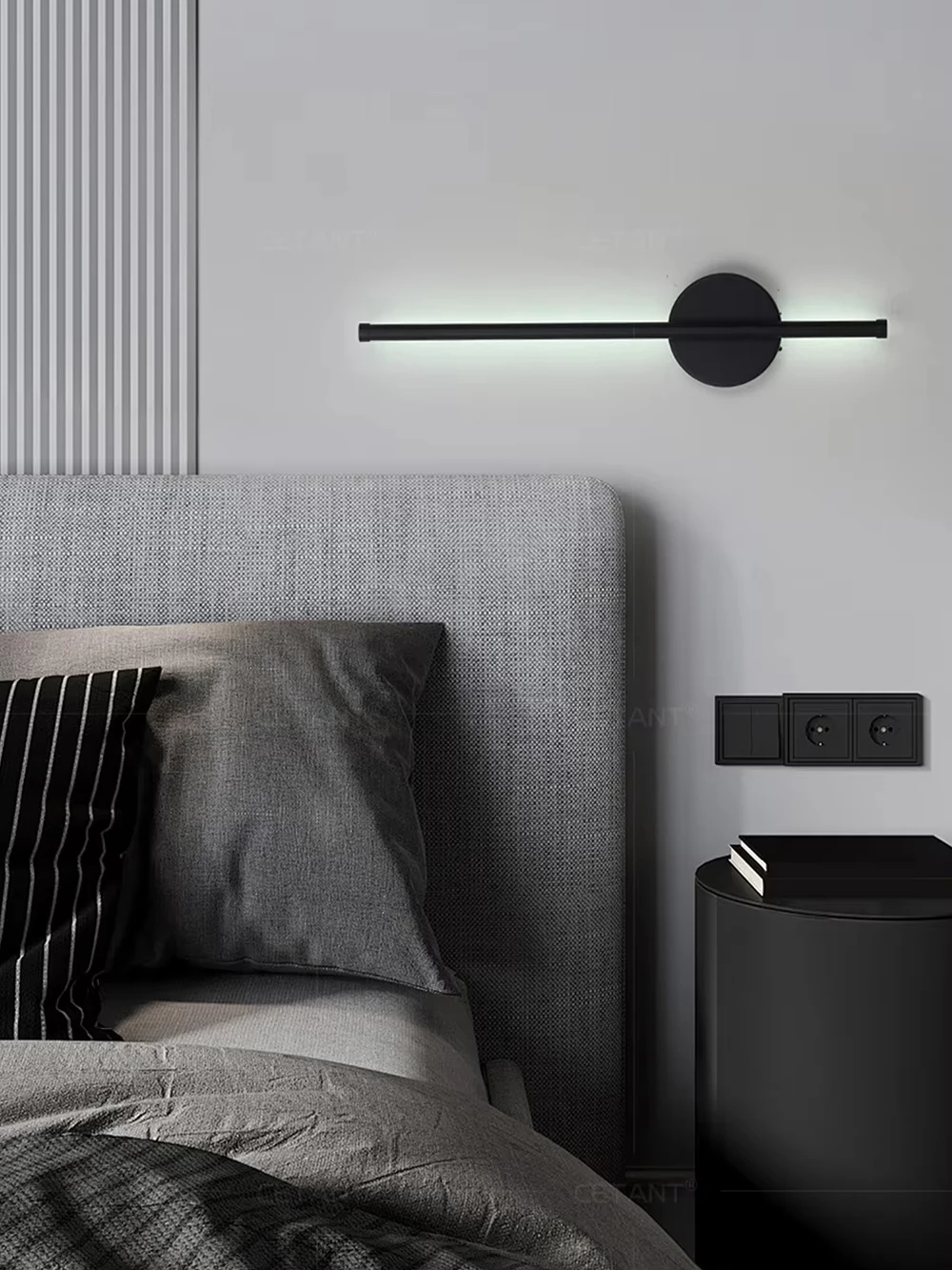 Luminária LED Magnética Recarregável 50cm com Controlo Remoto e Intensidade Regulável