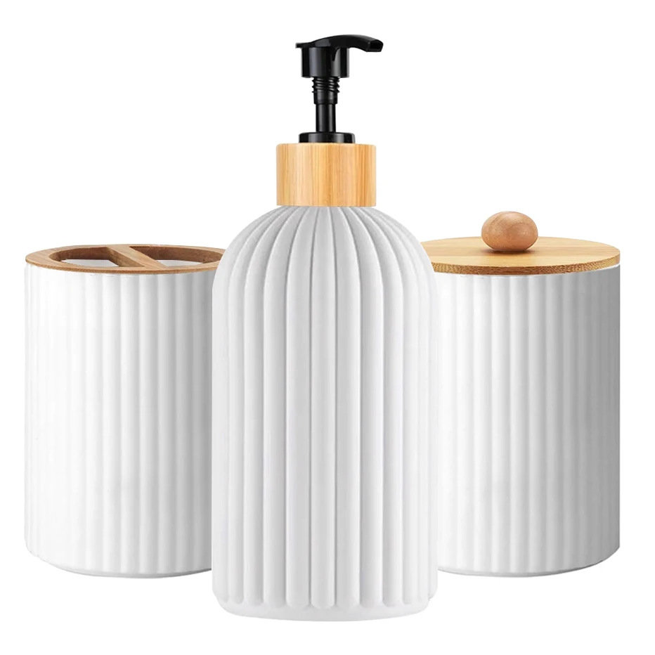 Conjunto de Acessórios Casa de Banho Nórdico Premium