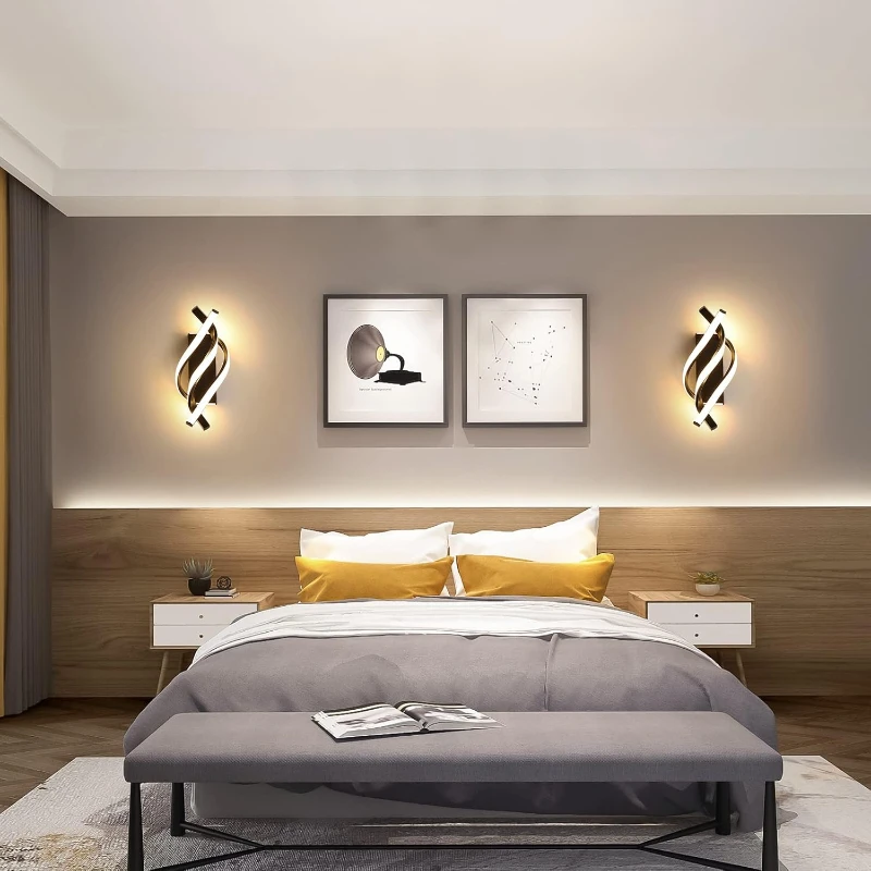 Candeeiro de Parede LED Premium com 3 Modos de Iluminação