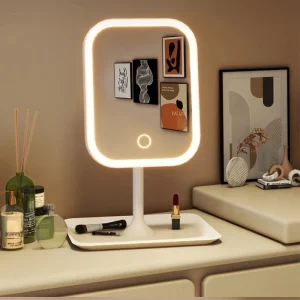Espelho LED Maquilhagem Premium Hollywood com Controlo Tátil
